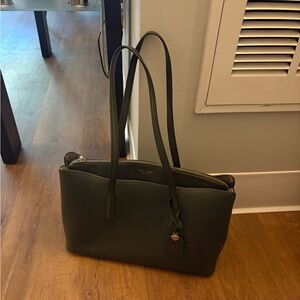 Kate Spade Dark Green Tote Bag